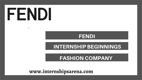 fendi internship undergraduate summer 2019|fendi job openings.